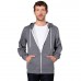 American Apparel Unisex Salt And Pepper Full Zip Hoodie (mt497)
