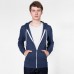 American Apparel Unisex Tri-blend Terry Full Zip Hoodie (trt497)