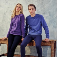 Awdis Just Hoods Adults Set In Sleeve Heather Sweatshirt