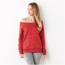Bella Canvas Women's Mia Slouchy Wide Neck Sweatshirt