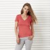 Bella Canvas Ladies Triblend Deep V-neck T-shirt