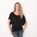 Bella Canvas Ladies Flowy Draped Sleeve Dolman T-shirt