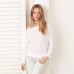 Bella Canvas Ladies Flowy Off The Shoulder Long Sleeve T-shirt