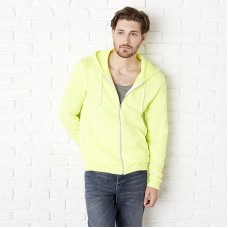 Bella Canvas Adult's Zip-up Poly Cotton Fleece Hooded Sweatshirt Bella Canvas Adult's Zip-up Poly Cotton Fleece Hooded Sweatshirt