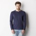 Bella Canvas Men's Henley Jersey Long Sleeve T-shirt