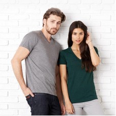 Bella Canvas Adult's Triblend V-neck T-shirt