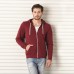 Bella Canvas Unisex Tri -blend Full Zip Hooded Sweatshirt
