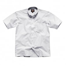 Dickies Men's Oxford Weave Shirt Short Sleeve