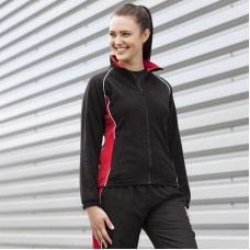 Finden Hales Ladies Piped Microfleece Jacket