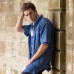 Front Row Men's Short Sleeve Denim Shirt