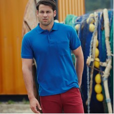 Fruit Of The Loom Unisex 65/35 Poly Cotton Pocket Polo Shirt
