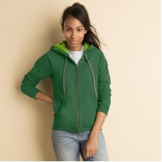 Gildan Ladies Heavyblend Vintage Full Zip Hooded Sweatshirt