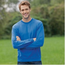 Hanes Men's Tagless Organic Sweatshirt