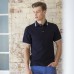 Henbury Men's Double Tipped Collar And Cuff Polo Shirt