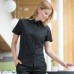 Henbury Women's Short Sleeve Fitted Stretch Shirt