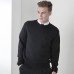 Henbury Men's Lambswool Crew Neck Jumper