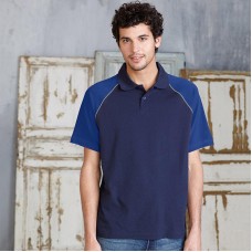 Kariban Men's Baseball Polo Shirt