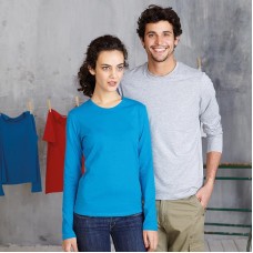 Kariban Men's Long Sleeve Crew Neck T-shirt