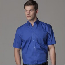 Kustom Kit Men's Pinpoint Oxford Short Sleeve Shirt