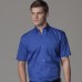 Kustom Kit Men's Pinpoint Oxford Short Sleeve Shirt