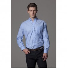 Kustom Kit Men's Workplace Long Sleeved Oxford Shirt