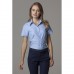 Women's Workplace Oxford Blouse Short Sleeved