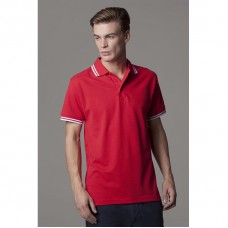 Kustom Kit Men's Tipped Collar Polo Shirt