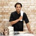 Premier Stud Fronted Short Sleeve Chef's Jacket