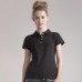 Skinni Fit Women's Thick And Thin Yarn Polo Shirt