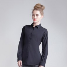 Skinni Fit Women's Roll Up Option Long Sleeve Shirt