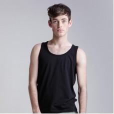 Skinni Fit Men's Stretch Fabric Tank Vest Top