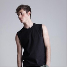 Skinni Fit Men's Stretch Fabric Sleeveless T-shirt