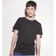 Skinni Fit Men's Crew Neck Fleck Effect T-shirt