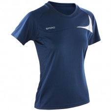 Spiro Women's Cool Dry Fabric Dash Training T-shirt