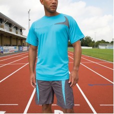Spiro Men's Cool Dry Fabric Dash Traing T-shirt