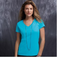 Anvil Women's Fashion Basic V-neck T-shirt