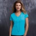 Anvil Women's Fashion Basic V-neck T-shirt