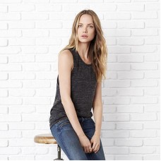Bella And Canvas Women's Flowy Scoop Neck Muscle Top