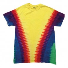 Colourtone Adult's Rainbow Vee T-shirt