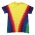 Colourtone Adult's Rainbow Vee T-shirt