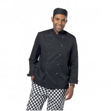Dennys Unisex French Cuff Long Sleeve Chefs Jacket