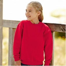 Fruit Of The Loom Kid's Premium Set-in Sleeve Sweatshirt