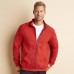 Gildan Adult's Contrast Piped Full Zip Fleece Jacket Gildan Adult's Contrast Piped Full Zip Fleece Jacket