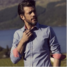 Harvest Men's Brighton Checked Fashion Shirt