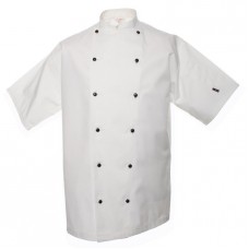 Le Chef Men's Short Sleeve Executive Jacket
