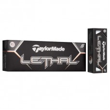 Taylor Made Pack Of 3 Lethal Golf Ball