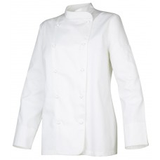 Projob Restaurant And Kitchen Women's Chefs Nanotex Treated Jacket