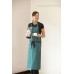 Dennys Adult's Chefs Cotton Striped Butchers Apron
