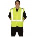 Supertouch Men's High Visibility One Band And Brace Vest