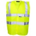 Supertouch Men's High Visibility Two Band And Brace Vest
